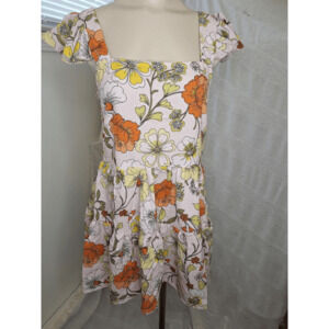 Lottie & Holly Band of Gypsies Womens Size Small Fit Flare Floral Mini Dress NWT